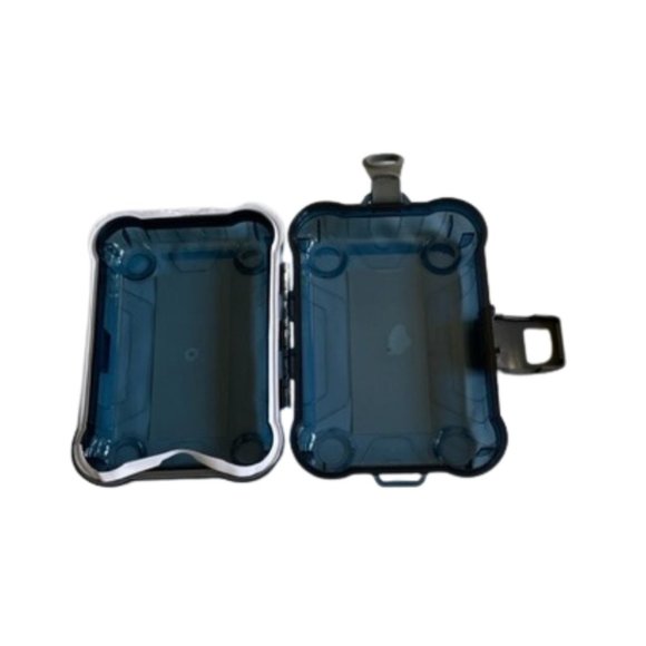 Watertight Storage Case w/Easy Grip Tether for Outdoor Protection. Blue  NWT - Picture 7 of 9